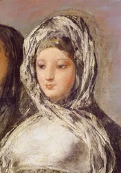 Der Brief oder Die jungen Mädchen (Detail)